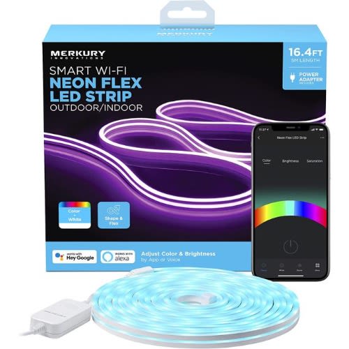 Smart Indoor And Outdoor Flex Led Neon Light Strip- 16ft