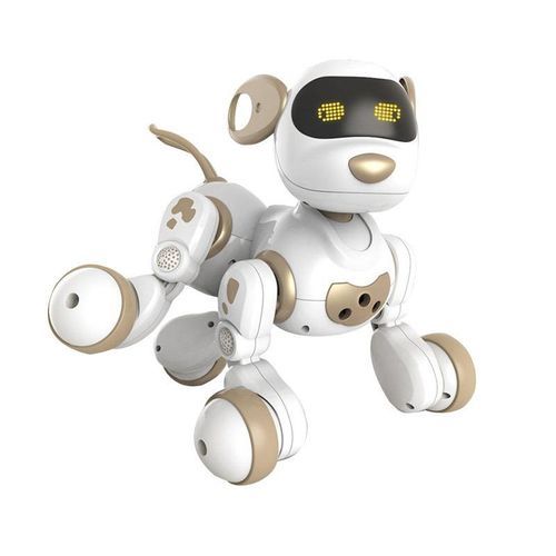Funny RC Robot Electronic Dog Stunt Dog Voice Command Programmable Touch-sense Music Song Robot Dog For Children's Toys