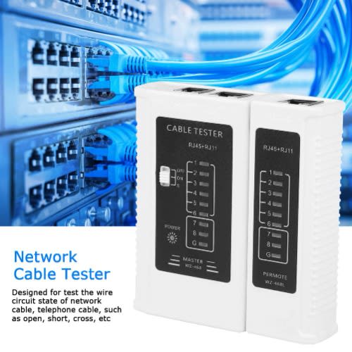 Multifunctional RJ45 RJ11 Network Cable Tester