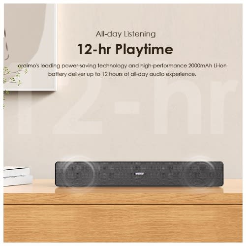 Stereo Power Bass 45 Degree Soundbar Wireless Speaker