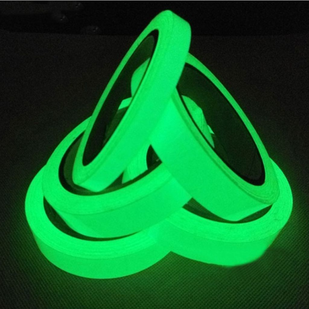 5 Rolls Of Glow In The Dark Self-adhesive Tape