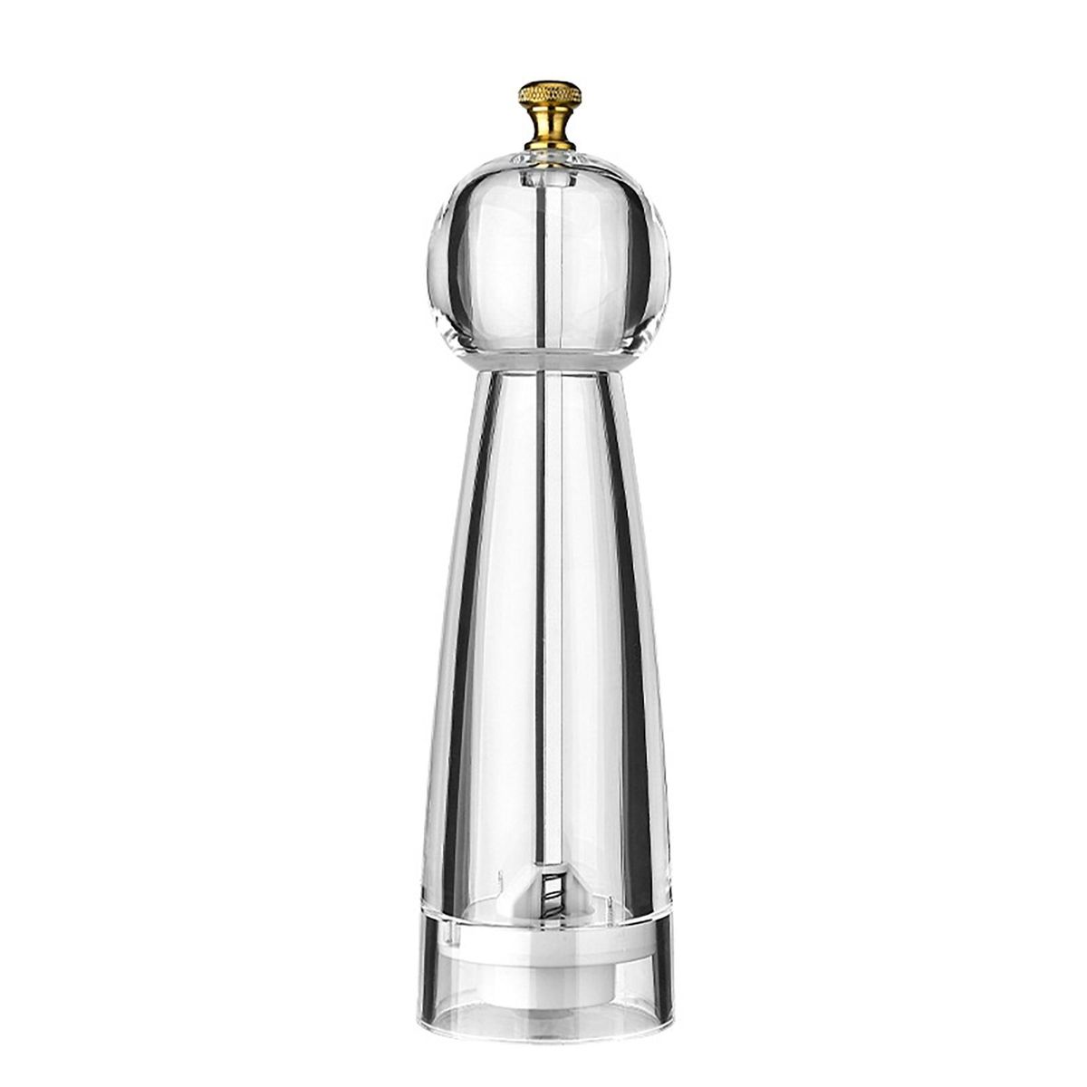 Pepper 68 Inches Manual Spice Masher Salt Shaker Clear
