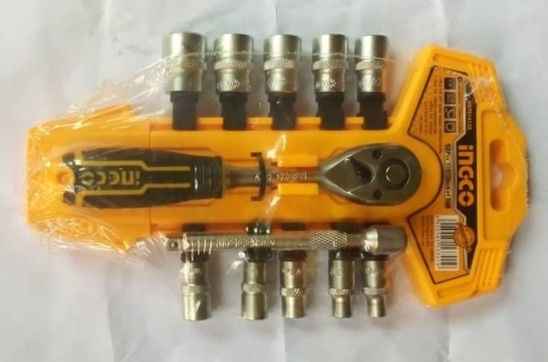 1/4 Rachet Socket Wrench Set 12 In 1