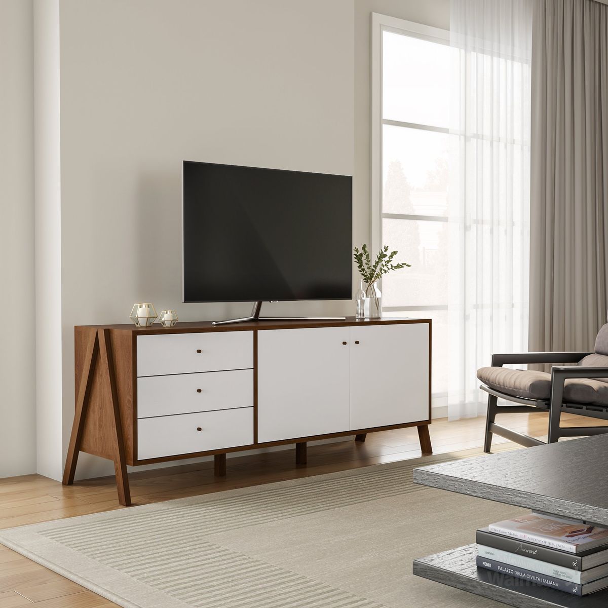 Lakemoor 2 Door Cabinet (Lagos Delivery Only)