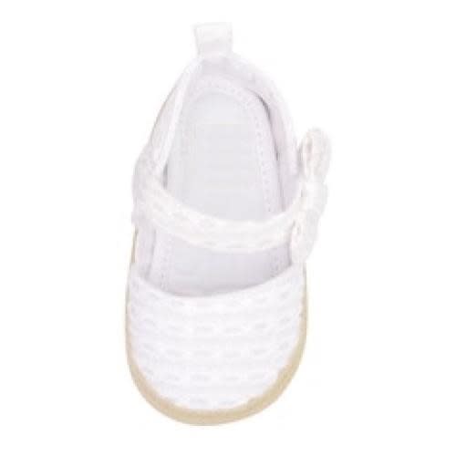 Child Of Mine Newborn Baby Girl Eyelet Sandal Shoe