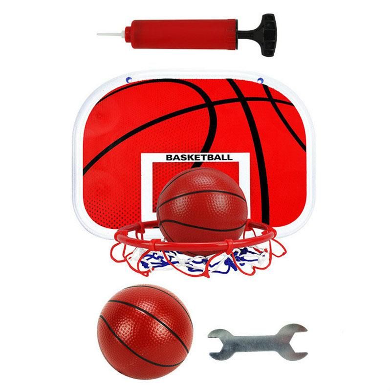 Outdoor Indoor Sports Basketball Box Dunk Mini Basketball Hoop Set Baby Throw Basketball Hoop Children'S Ball Rack Toy Children Learn Basketball Toys