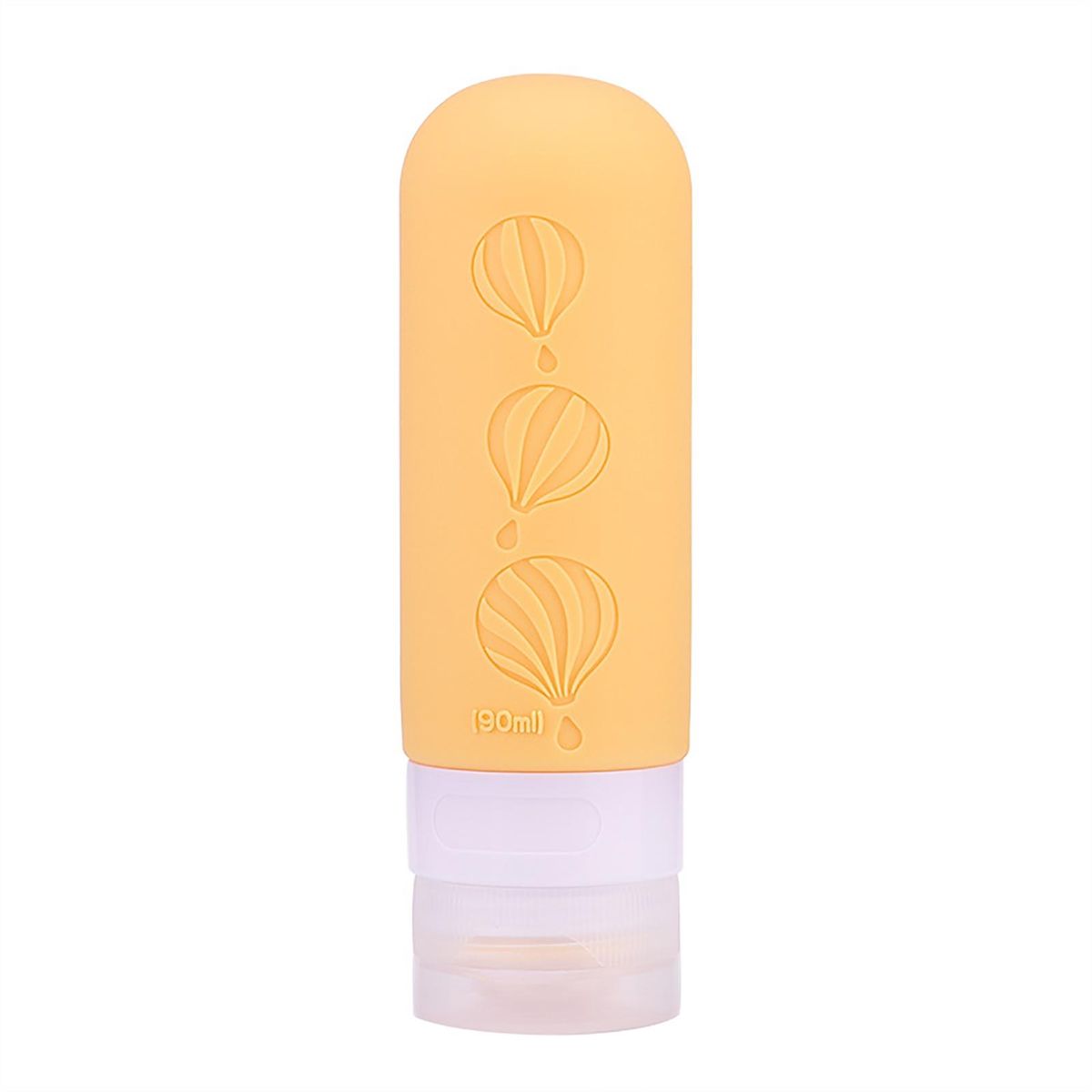Travel Size Toiletry Containers Leak-proof 90ml Silicone for Travel Yellow