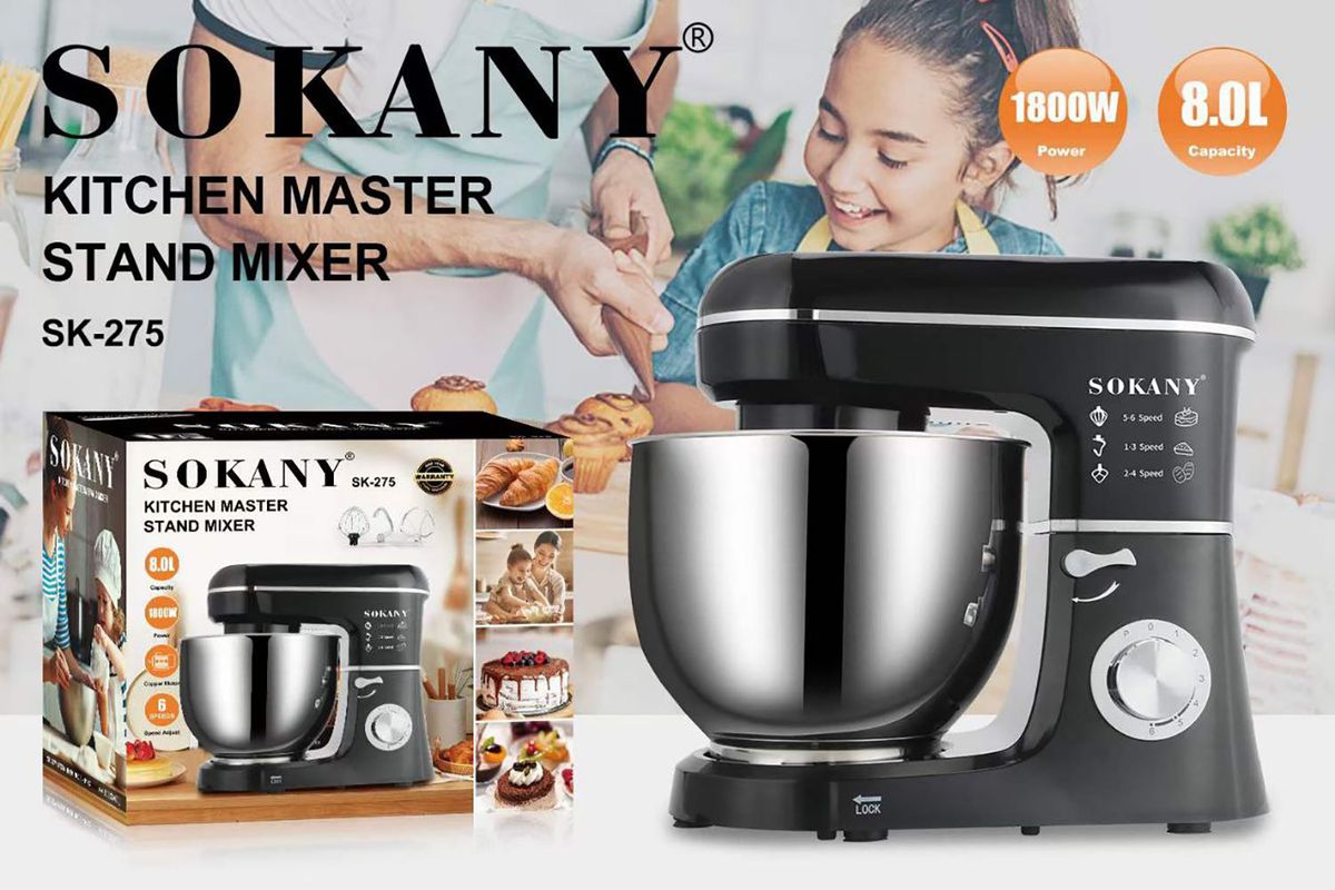 Heavy Duty 8 Litres Stand Mixer -