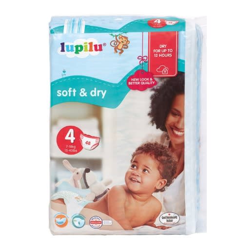 Nappies Size 4  Soft And Dry - 48 Nappies