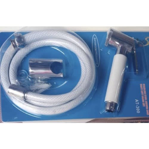 White Pressing Shower