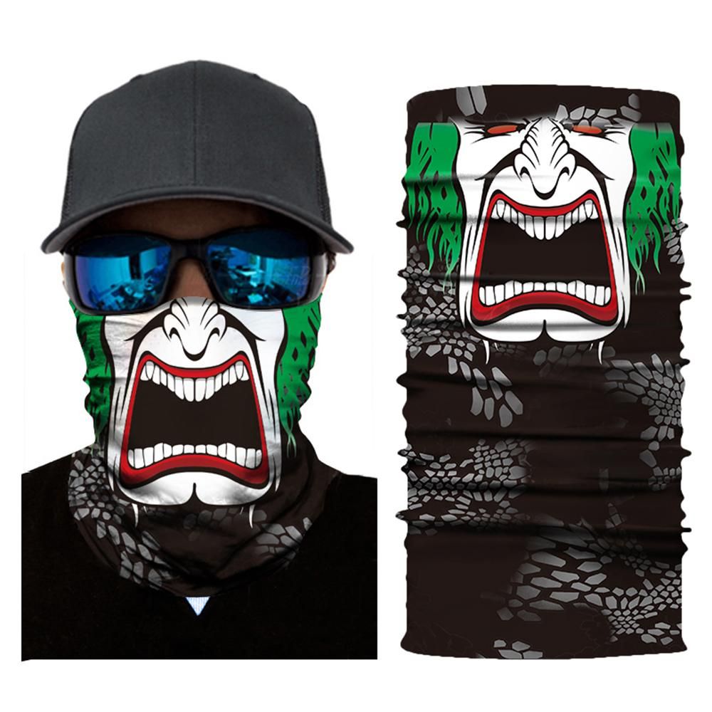 Cool Robot Skeleton Halloween Mask Scarf Joker Headband Balaclavas for Cycling Fishing Ski Motorcycle AC233