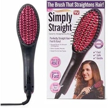 Electric Hair Straitening Brush - 75w