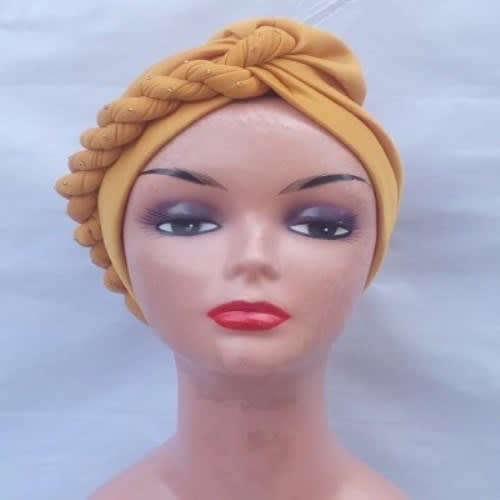 Turban Cap Braided