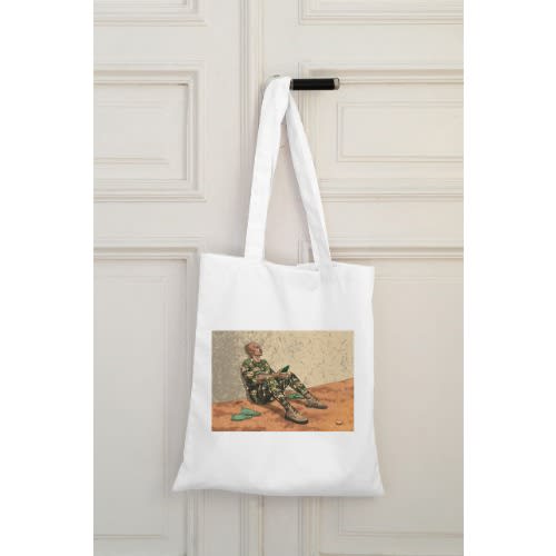 Tote Bag - Soldier Come - Soldier Go - White