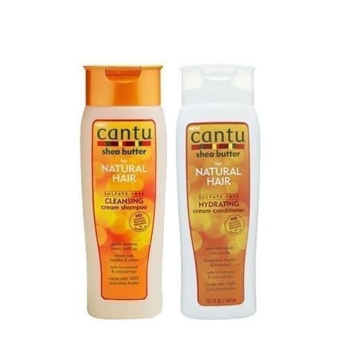 Cantu Shea Butter For Natural Hair Cleansing Shampoo & Conditioner