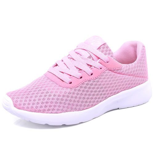 Women Running Shoes Lightweight Breathable Sneakers(Pink)