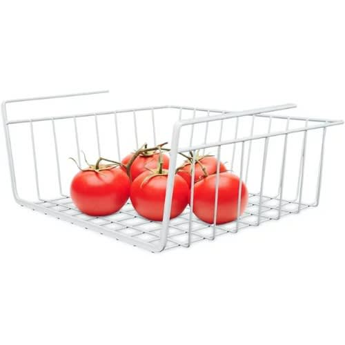 Cabinet Hanging Rack - White