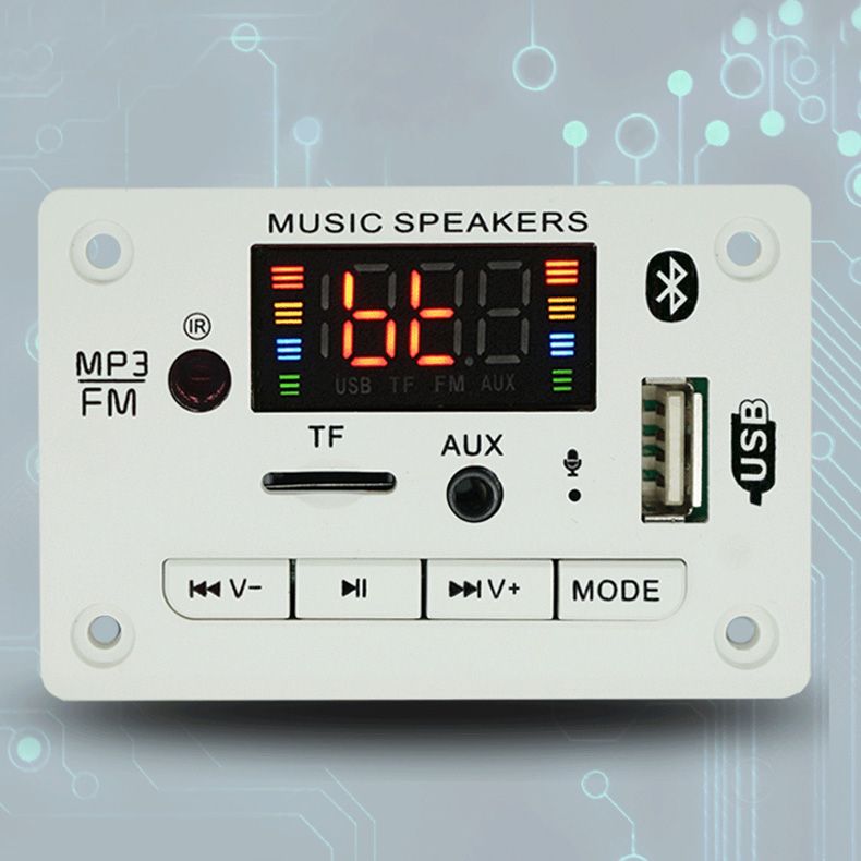Mp3 Decoder Board DC7V-18V Amplifier Recording Function Bluetooth-compatible