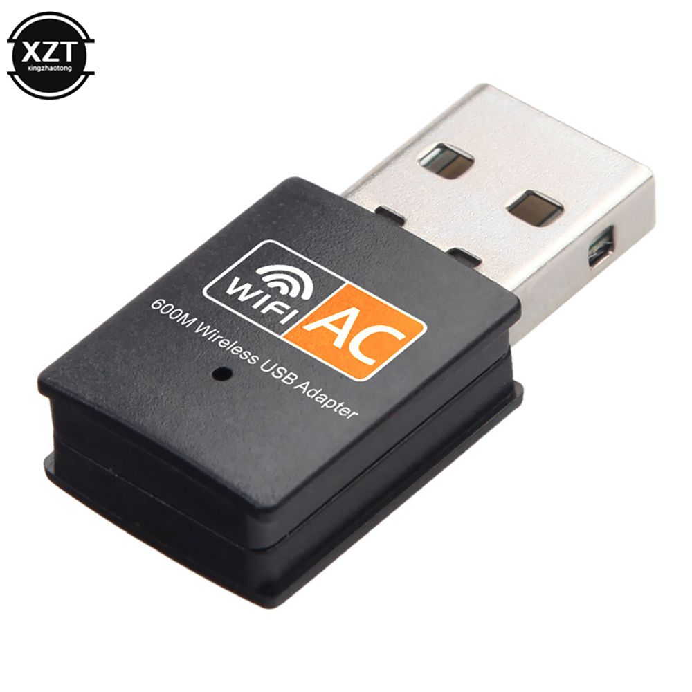 USB Wireless WiFi Network Card 600Mbps Adapter 2.4GHz 5GHz