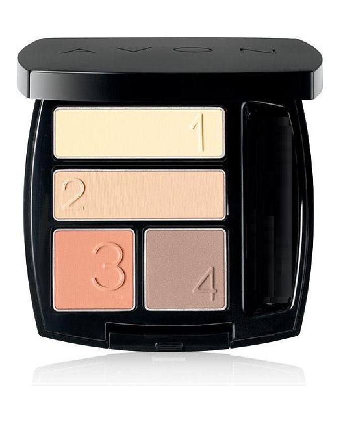 True Color Matte Eyeshadow Quad Ombre - Tenderness