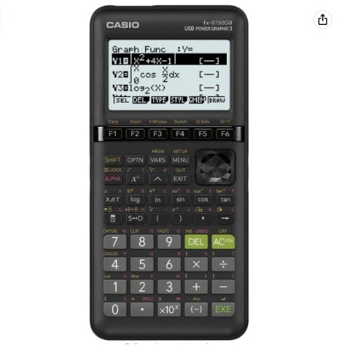 Fx-9750giii Standard Graphing Calculator