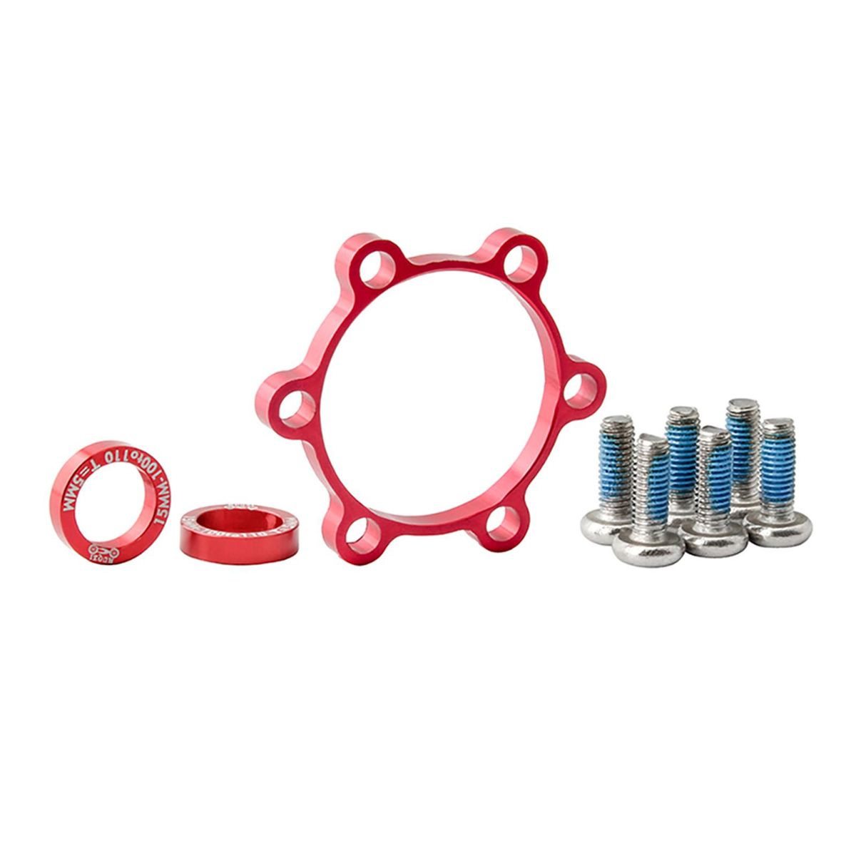 Bike Hub Conversion Front Rear Bicycle Hub Conversion Adapter Bicycle Accessory