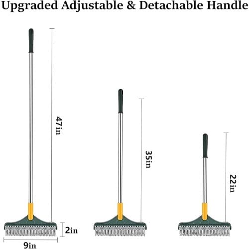 3in1 Floor Cleaning Brush With Long Handle/ Floor Scrub