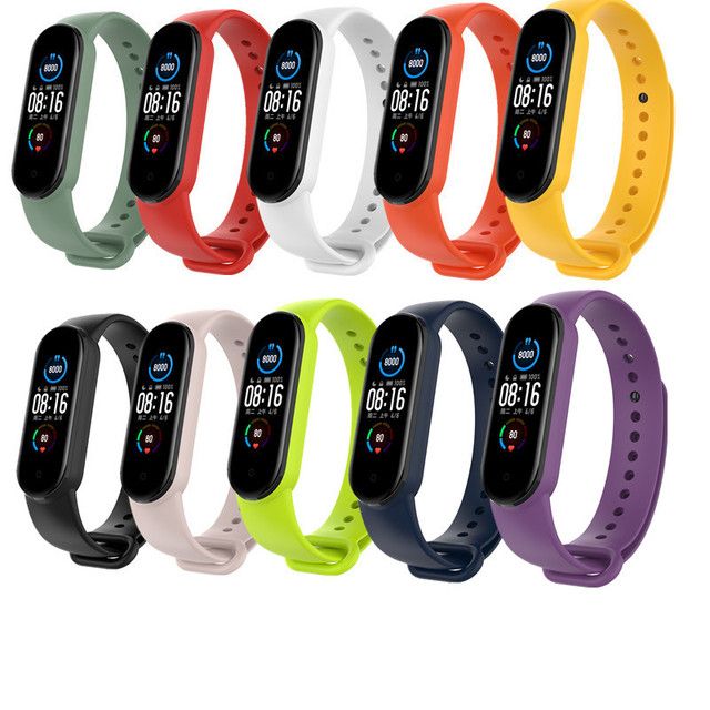 10pcs/pack Bracelets For Mi Band 3 4 Strap For Xia