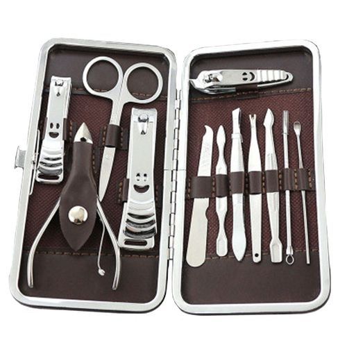 Pedicure Manicure Set Nail Clippers Cleaner  Grooming Kit