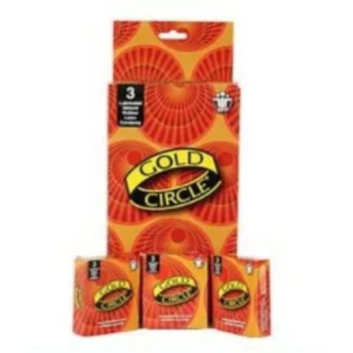 Gold Circle Condom - 12 Pcs