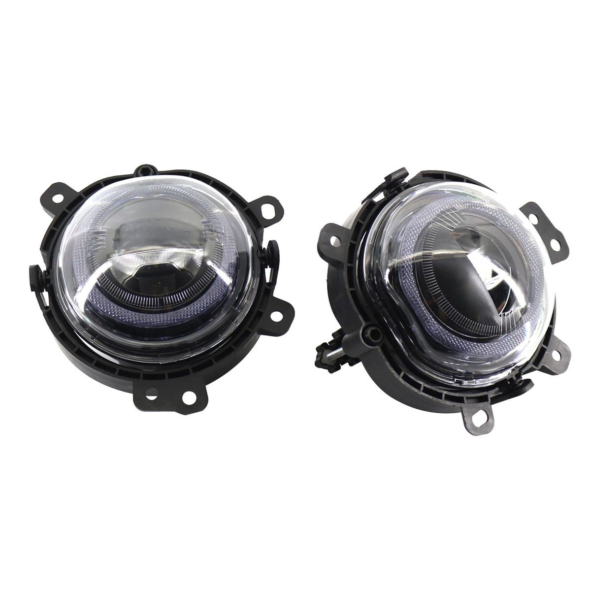 LED DRL Daytime Running Light Halo Fog Lamp Front Bumper LED Fog Light Head Lamp 2 pcs Replacement for Mini F56 & F56 BEV   (One, Cooper, S) - 07/2019 Onwards