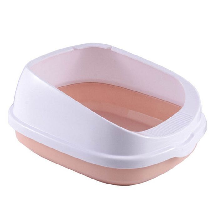 Mini Cat Pet Litter Box Open Top Sand Pan Training Bedpans With Shovel