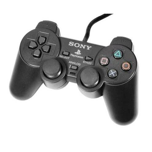 PS2 Dualshock 2 Controller Pad For Official Playstation 2 - Black