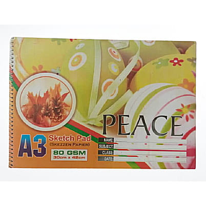 A3 Sketch Pad - White - 30 Sheets