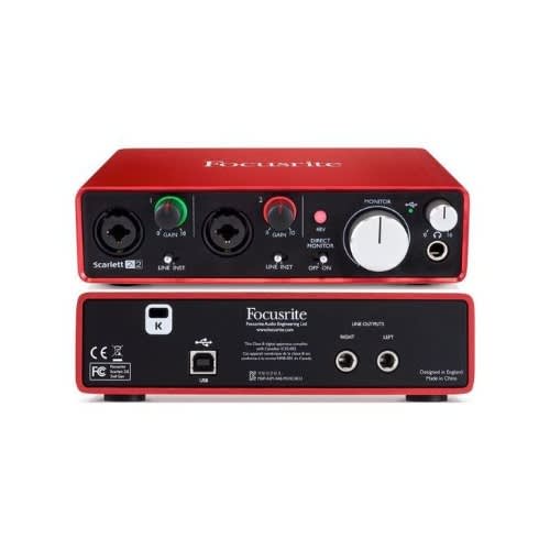 Scarlett 2i2 (3rd Gen) Usb Audio Interface