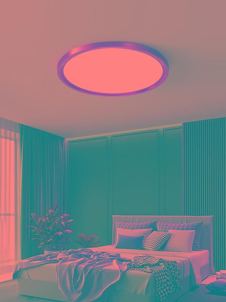 Light luxury ultra-thin lamp bedroom lamp led ceiling lamp