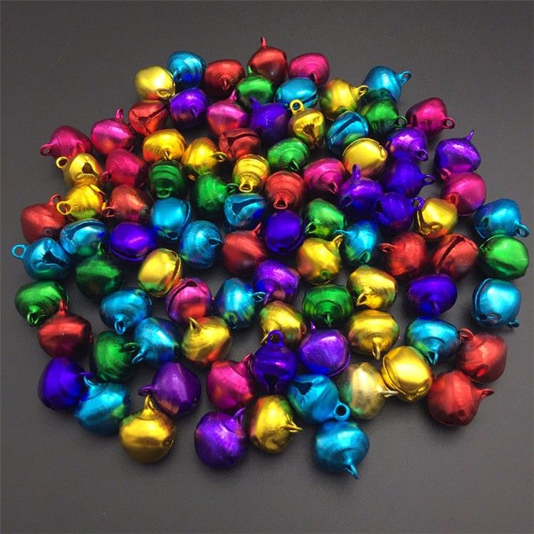 1000 Pcs  Jingle Bell  Dangle Charms With Loop  Small Bells
