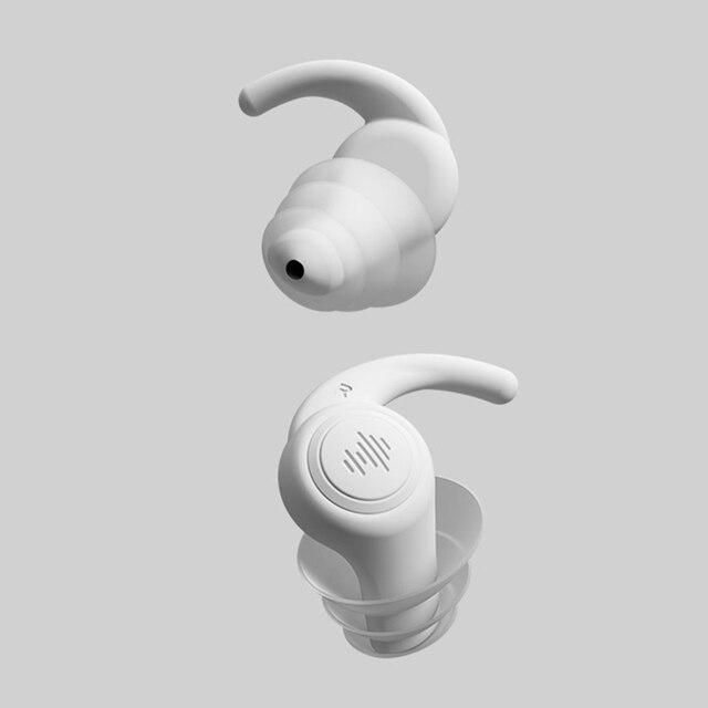 Silicone Sleeping Ear Plugs Industrial Noise Reduction Canceling Sound Insulation Ear Protection Earplugs Anti-Noise Plug Travel