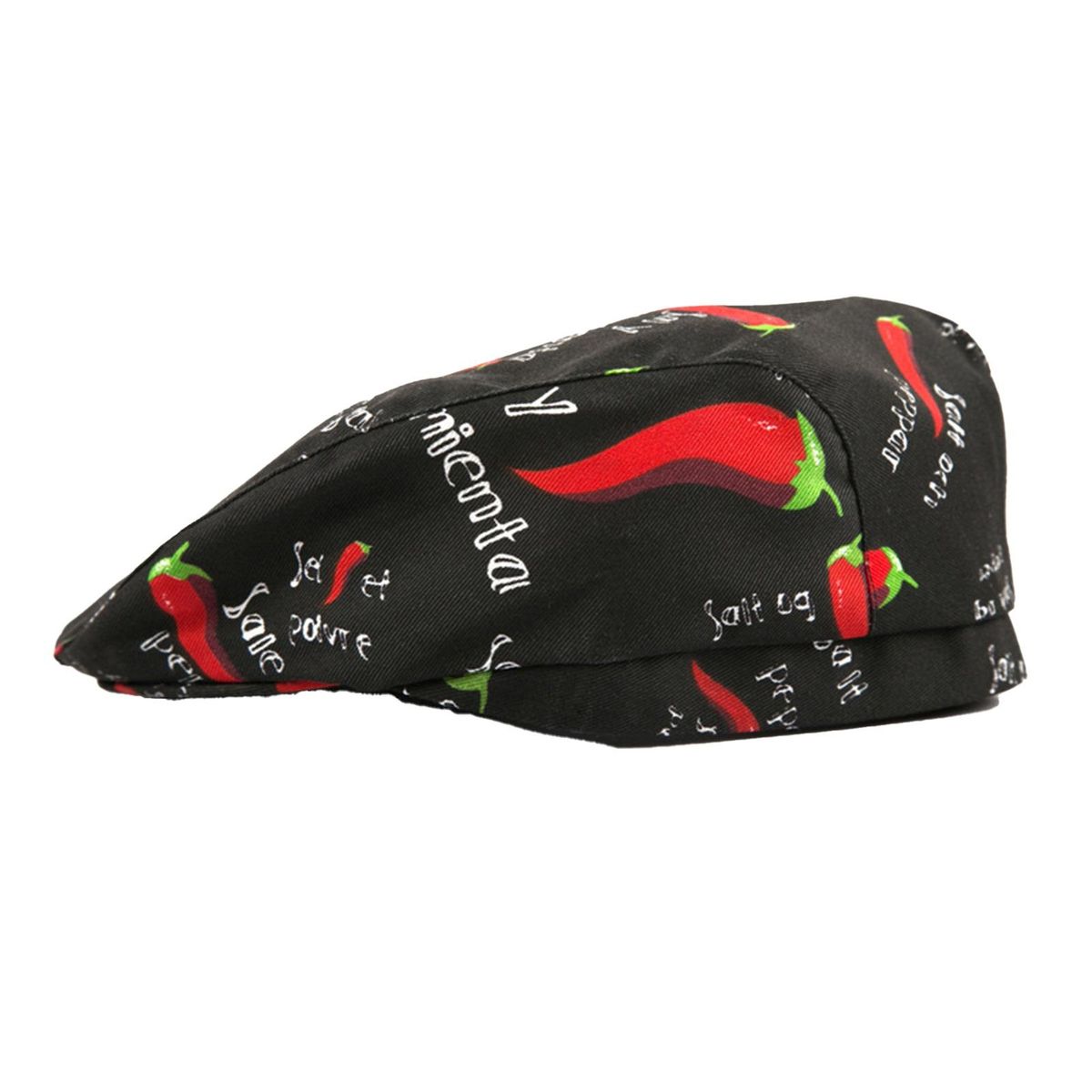 Chef Advanced Hat Western Restaurant Women Men Cook Hat Black and Red
