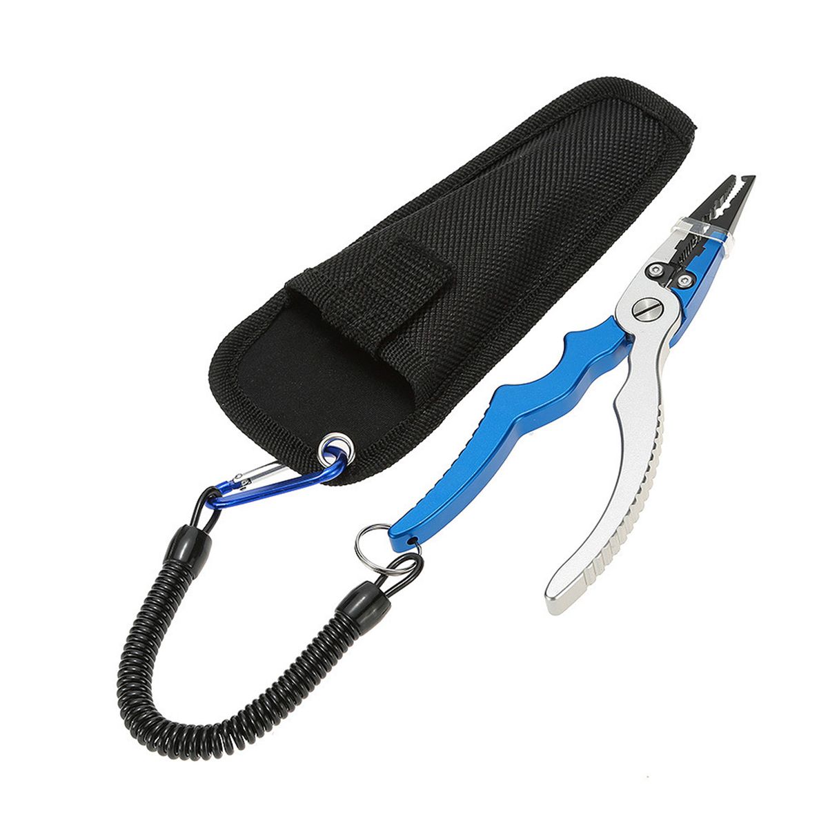 Aluminum Fishing Pliers Split Ring Cutters Hooks Remover