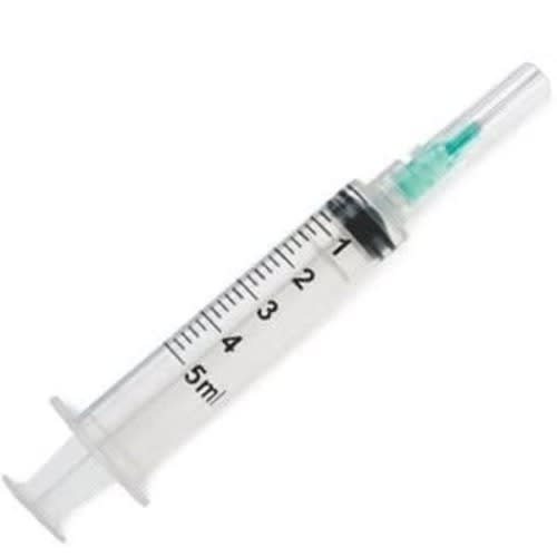 Multipurpose Injection Syringe Pack - 5ml - 100pcs