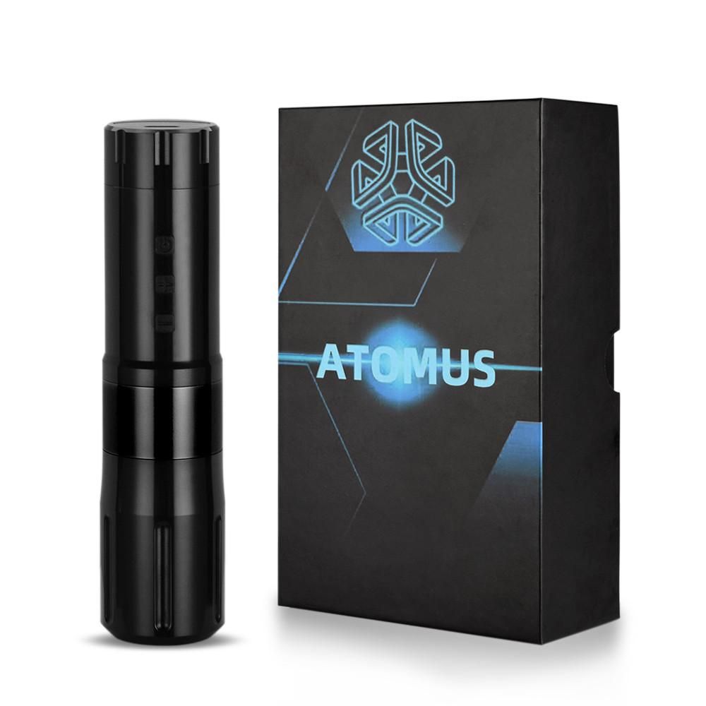 Atomus Fashion Tattoo Pen Rotary Tattoo Machine Pen Adjustable Rechargeable Eyebrow Lip Body Tattoo Tool