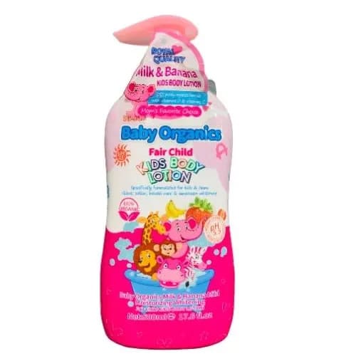 Baby Organics Milk And Banana Body Lotion 500ml