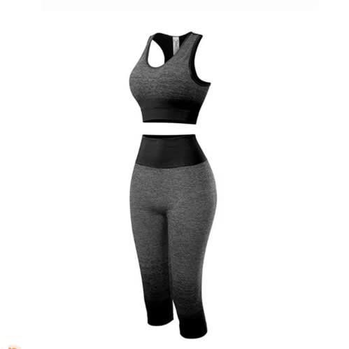 Women's Seamless Yoga 2 In 1 Fitness Wear Set