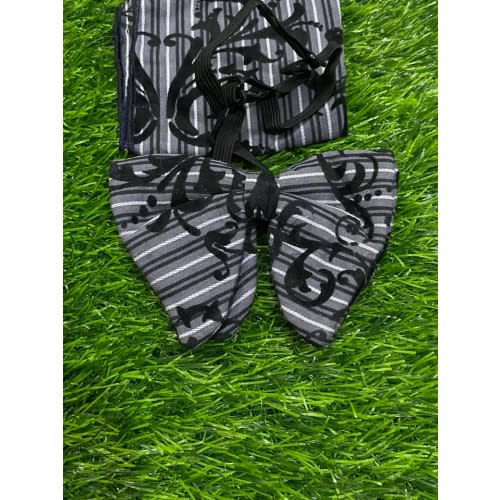 Simple Classic Pattern Men's Bow Tie