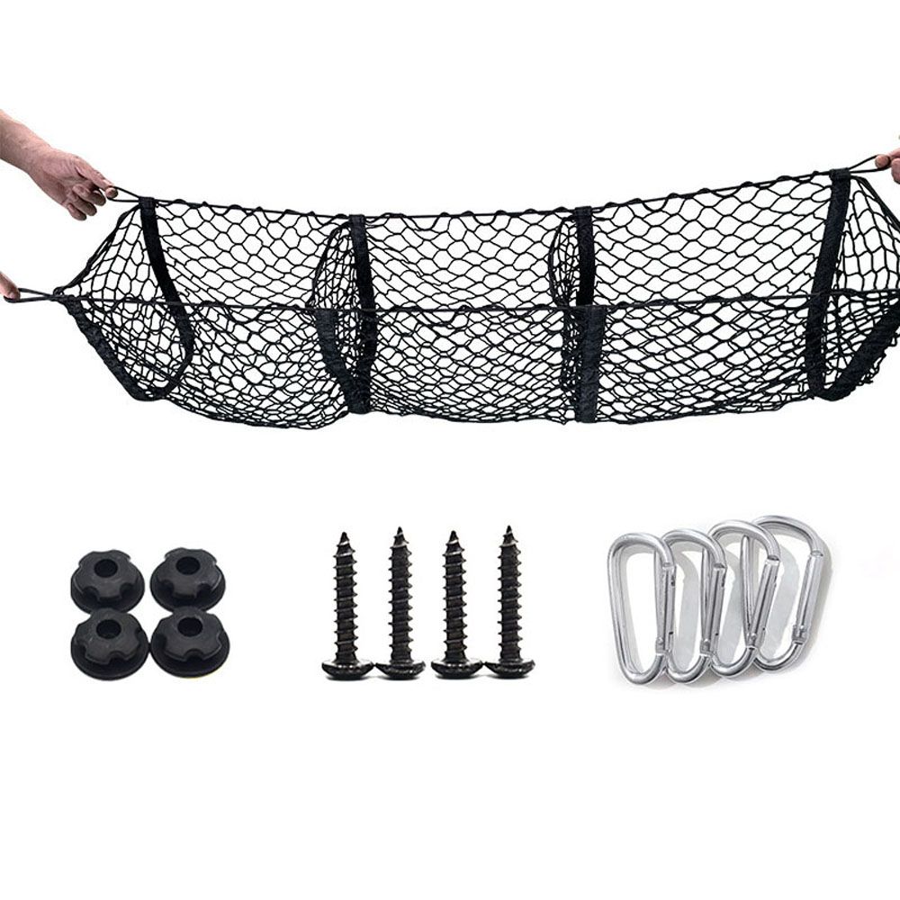 Storage Net Pocket Car Trunk Net Bag Rear Cargo Net Storage