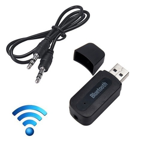Wireless Car Bluetooth Audio Play Music Receiver Adapter