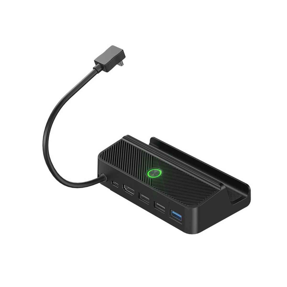 4K60Hz Docking Station Gigabit Ethernet with RGB Light for Steam Deck