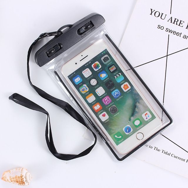 Beach Phone Bag Luminous Waterproof Pouch Swimming Gadget