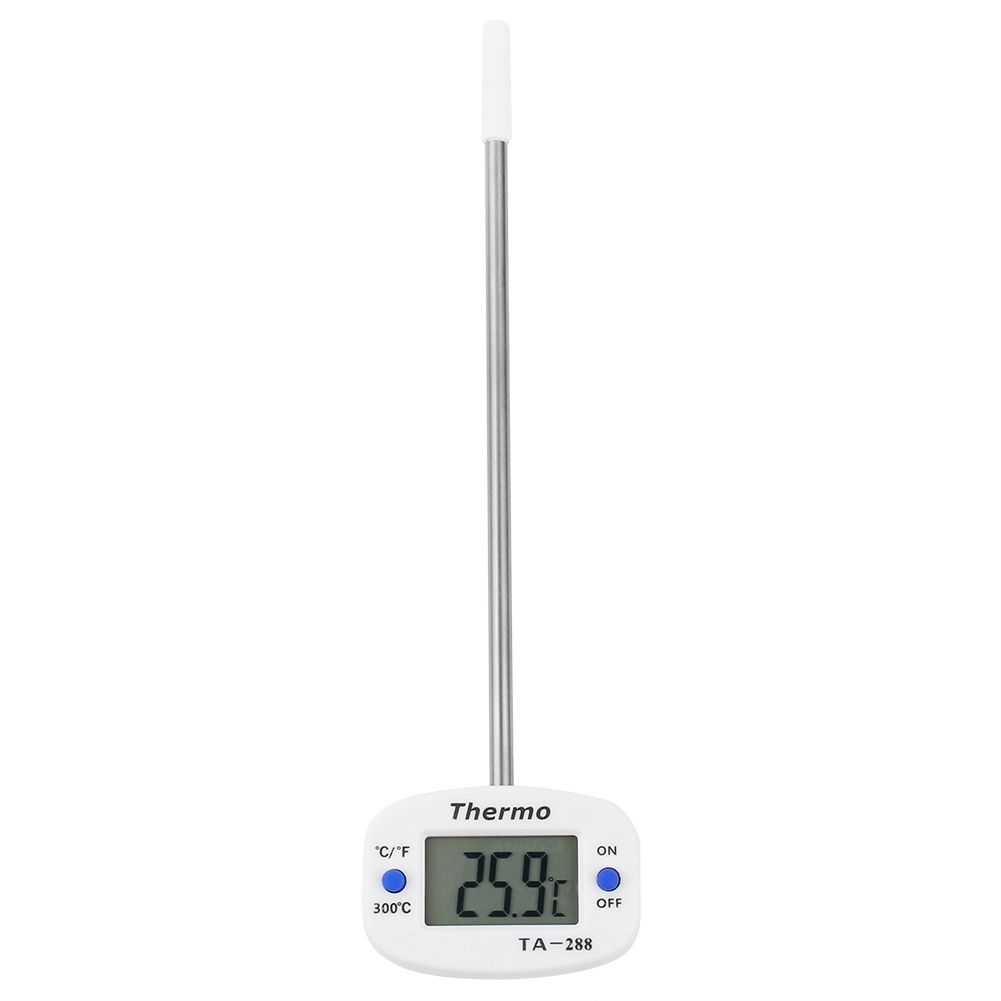 LCD Food Thermometer Probe Kitchen Cooking BBQ Grill Milk